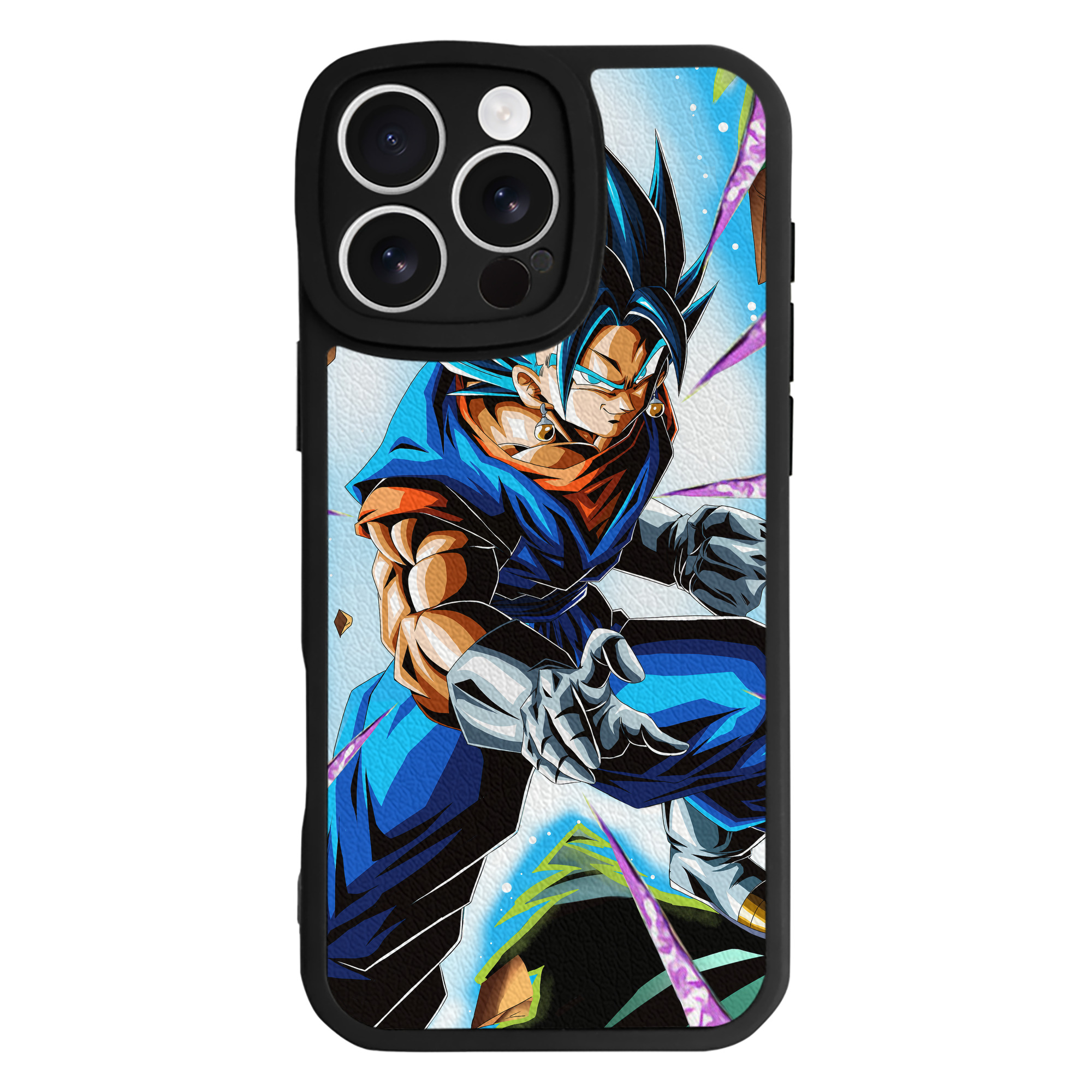 （画像用） ドラゴンボール DRAGON BALL 【iPhone 16シリーズ対応】シリコンスマホケース（レザー調） 材質：シリコン